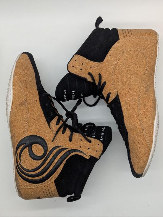 Mens Size 10 - Ryderwear D-Mak Cork Black Bodybuilding Gym Weightlifting Shoes main image 7
